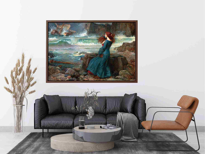 Miranda - The Tempest Painting by John William Waterhouse