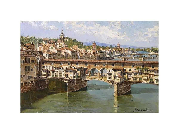 Ponte Vecchio Florence by Antonietta Brandeis