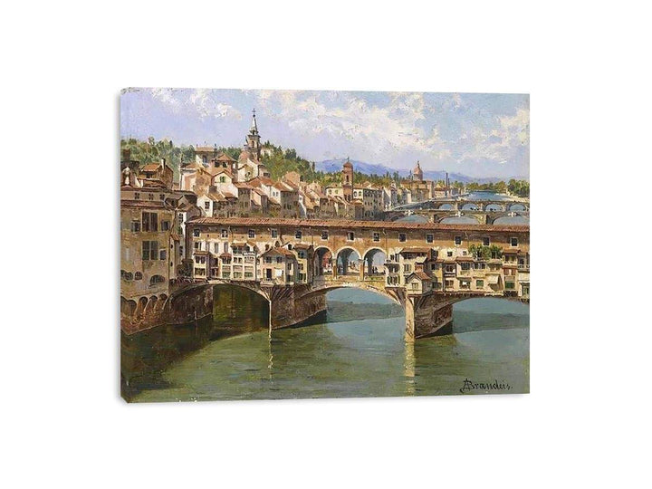 Ponte Vecchio Florence by Antonietta Brandeis  Painting