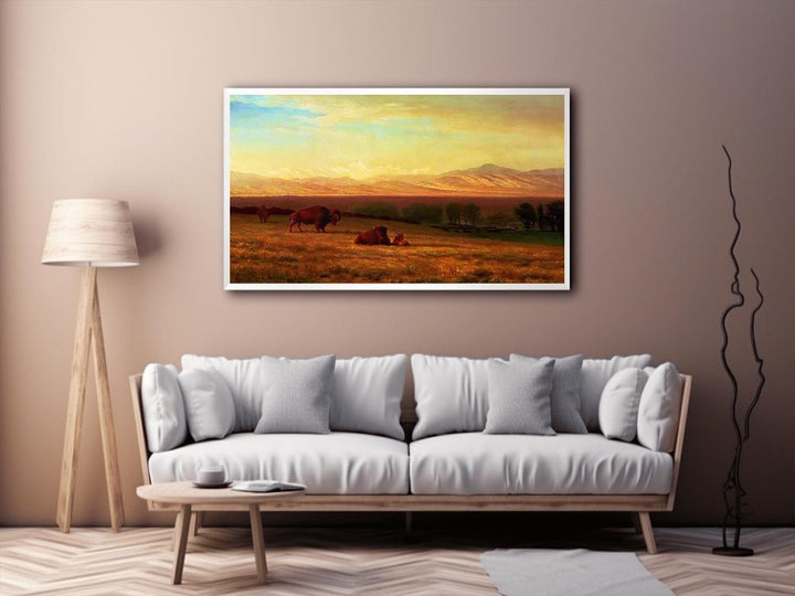 Buffalo on the Plains, c.1890