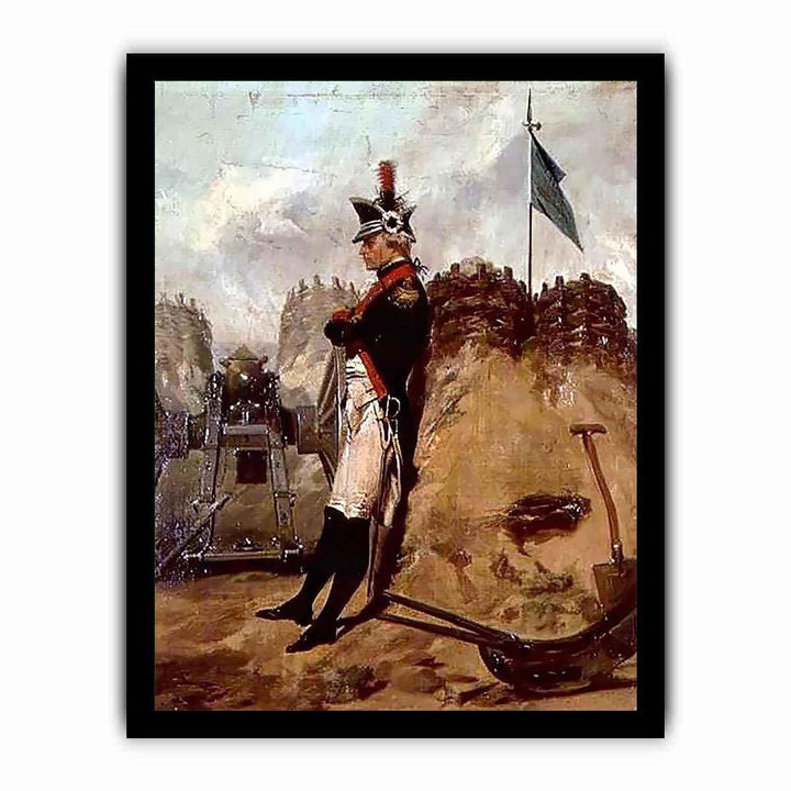 Alexander Hamilton in the Uniform of the New York Artillery