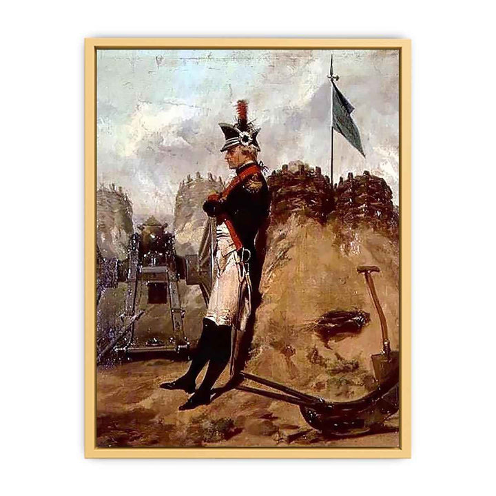 Alexander Hamilton in the Uniform of the New York Artillery