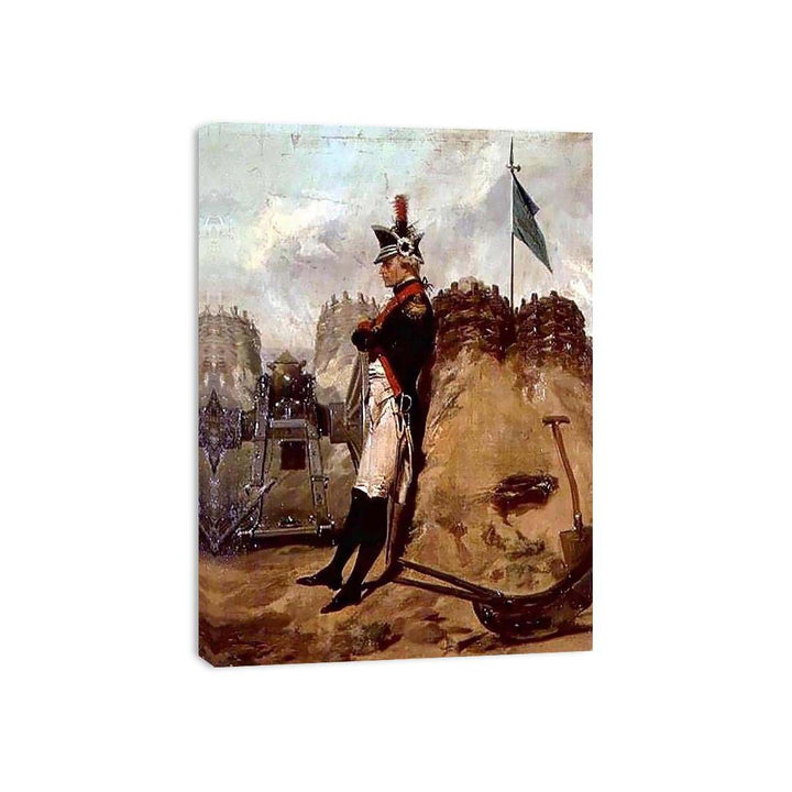 Alexander Hamilton in the Uniform of the New York Artillery