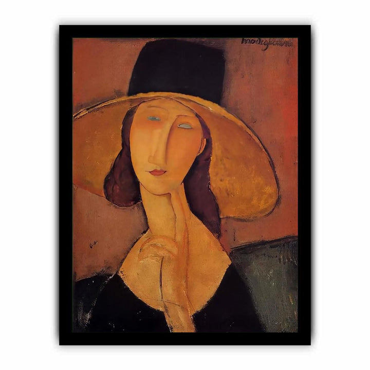 Jeanne Hebuterne in a Large Hat