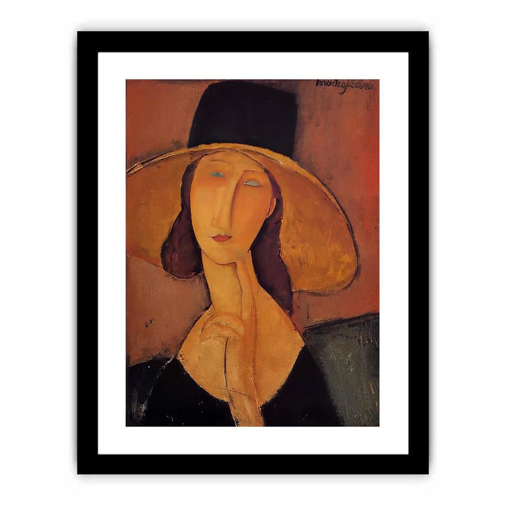 Jeanne Hebuterne in a Large Hat