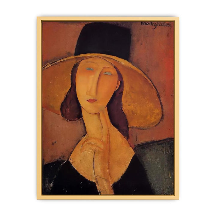 Jeanne Hebuterne in a Large Hat