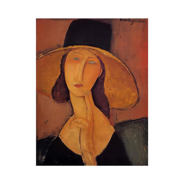 Jeanne Hebuterne in a Large Hat