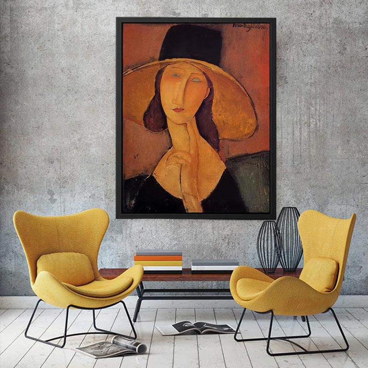 Jeanne Hebuterne in a Large Hat
