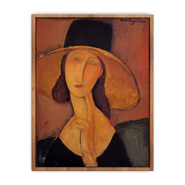 Jeanne Hebuterne in a Large Hat