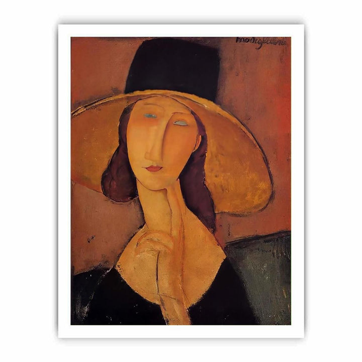 Jeanne Hebuterne in a Large Hat