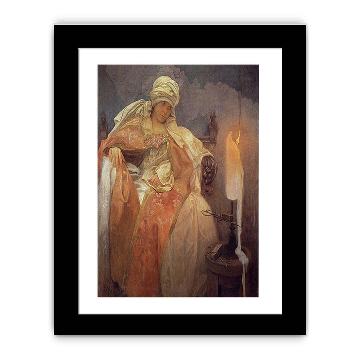 Woman With a Burning Candle