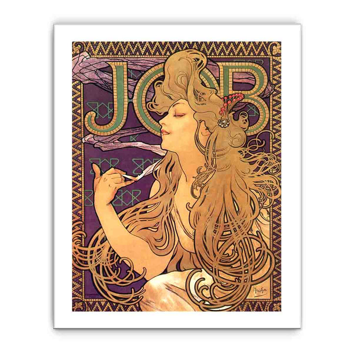 Alphonse Mucha - Job Cigarettes