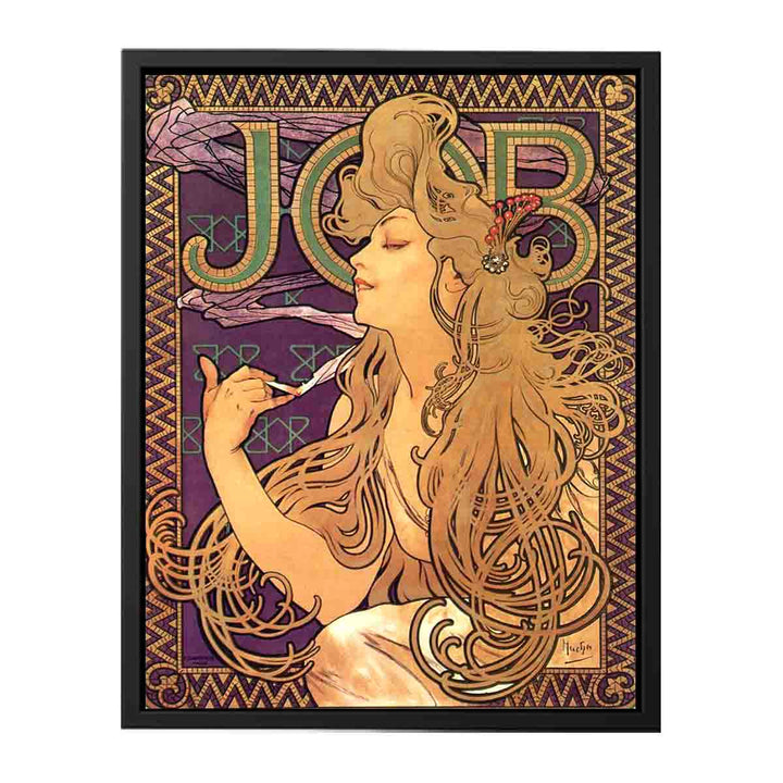 Alphonse Mucha - Job Cigarettes
