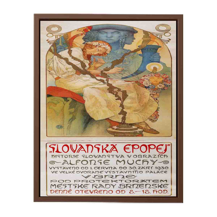 Slav Epic poster - Alfons Mucha