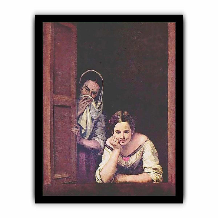 A Girl and her Duenna by Bartolome Esteban Murillo