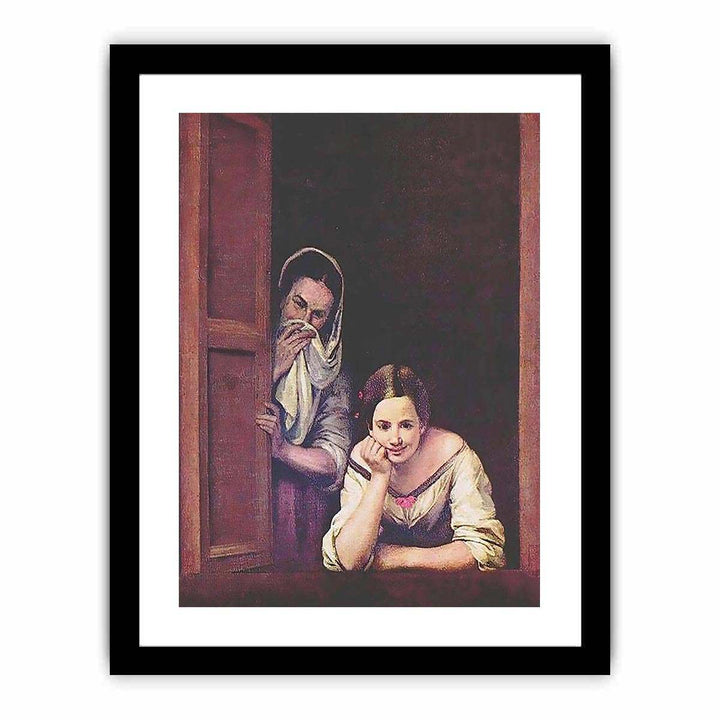 A Girl and her Duenna by Bartolome Esteban Murillo