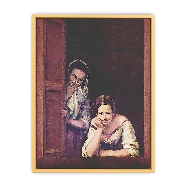 A Girl and her Duenna by Bartolome Esteban Murillo