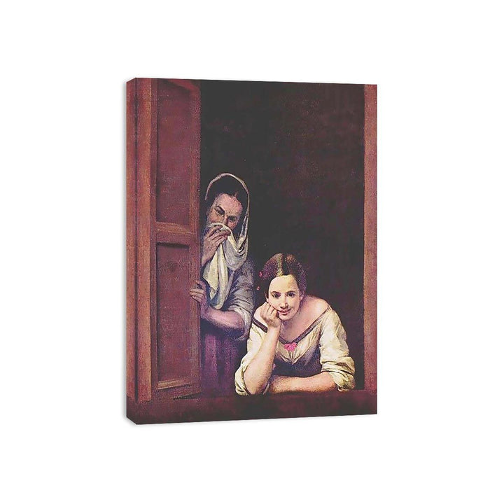 A Girl and her Duenna by Bartolome Esteban Murillo