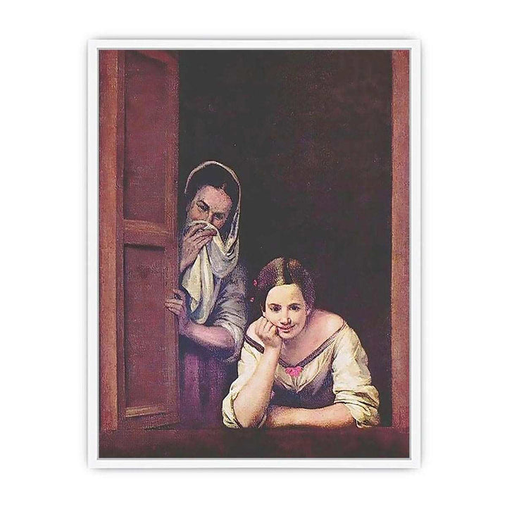 A Girl and her Duenna by Bartolome Esteban Murillo