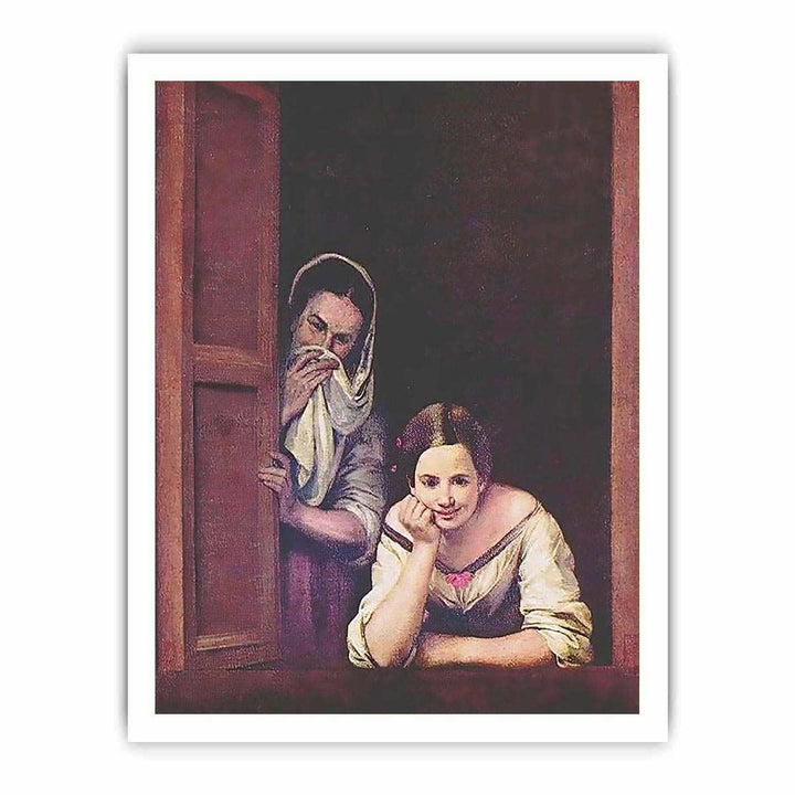 A Girl and her Duenna by Bartolome Esteban Murillo