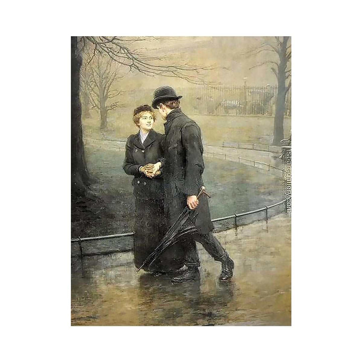 Garden of Eden by  Briton Rivière