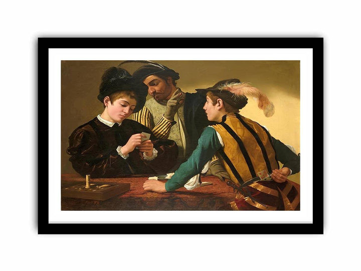 The Cardsharps by Caravaggio