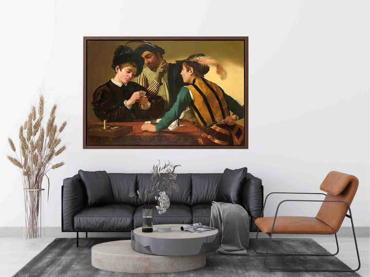 The Cardsharps by Caravaggio