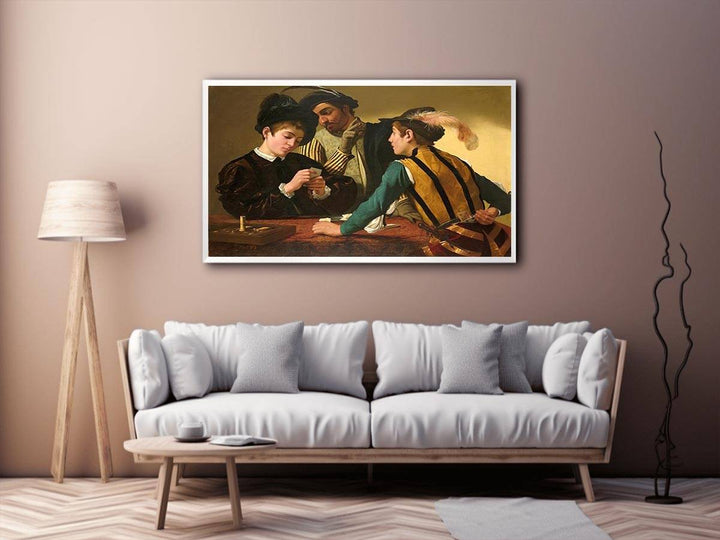 The Cardsharps by Caravaggio