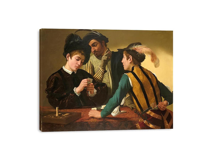 The Cardsharps by Caravaggio