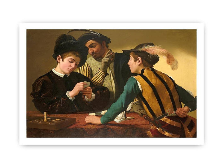 The Cardsharps by Caravaggio