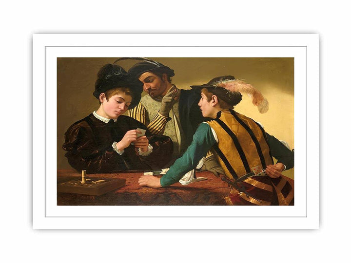 The Cardsharps by Caravaggio