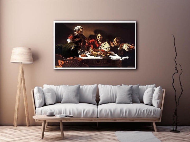 Supper at Emmaus 1601 Painting by Caravaggio
