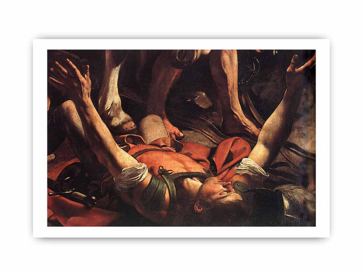 Conversion on the way to Damascus Painting