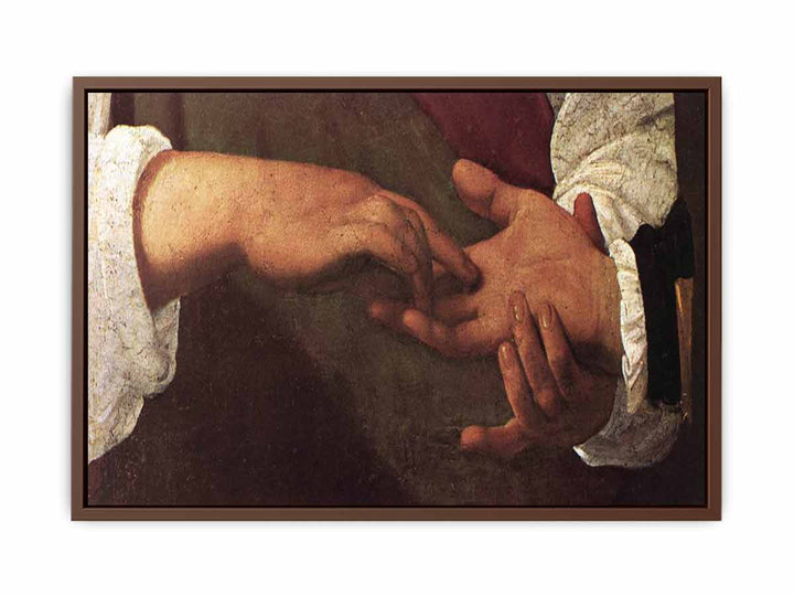 The Fortune Teller (detail 1) 1596-97