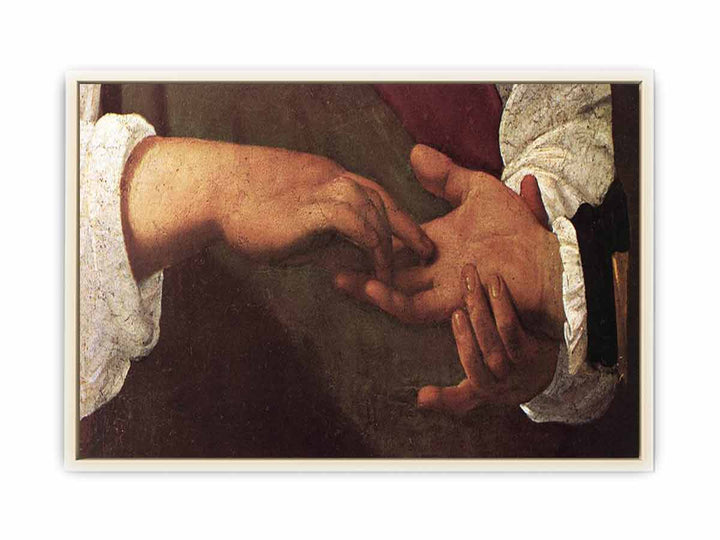 The Fortune Teller (detail 1) 1596-97