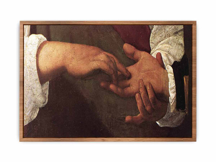 The Fortune Teller (detail 1) 1596-97