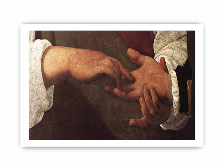 The Fortune Teller (detail 1) 1596-97