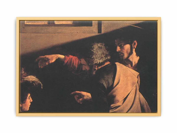 The Calling of Saint Matthew (detail 6) 1599-1600