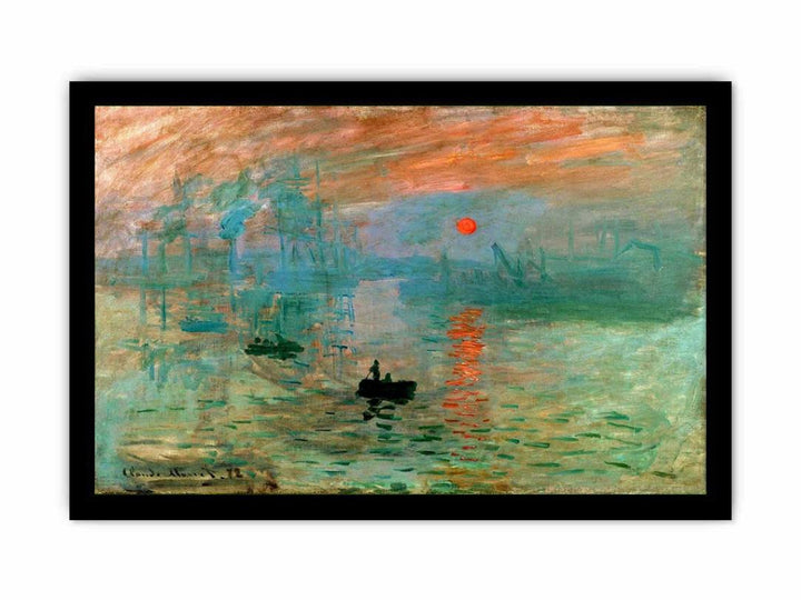 Impression Sunrise by Monet