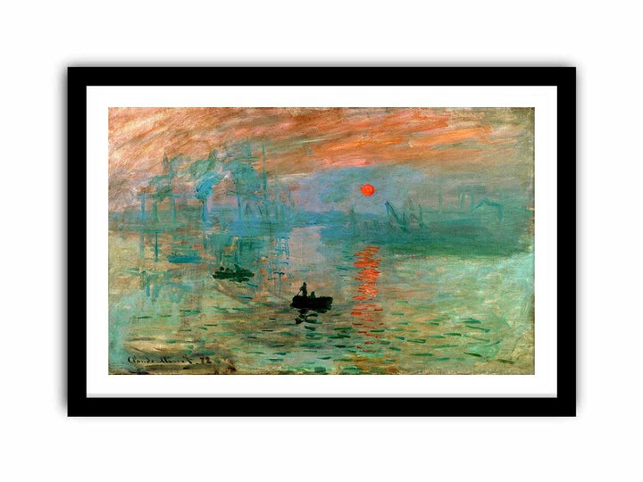Impression Sunrise by Monet