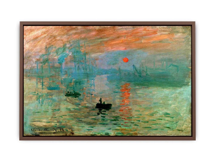 Impression Sunrise by Monet