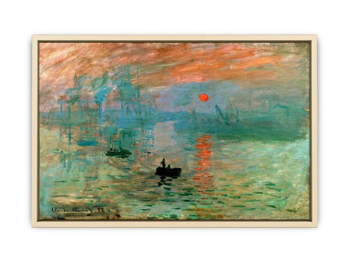 Impression Sunrise by Monet
