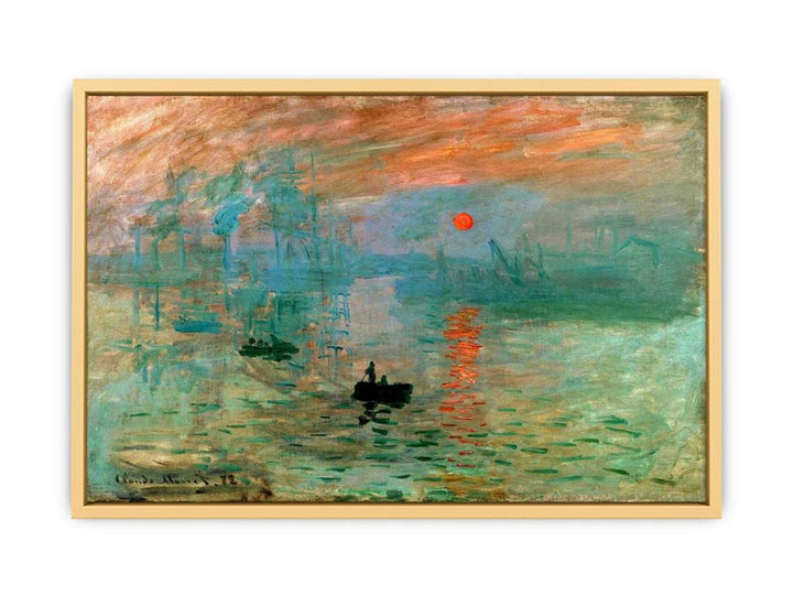 Impression Sunrise by Monet