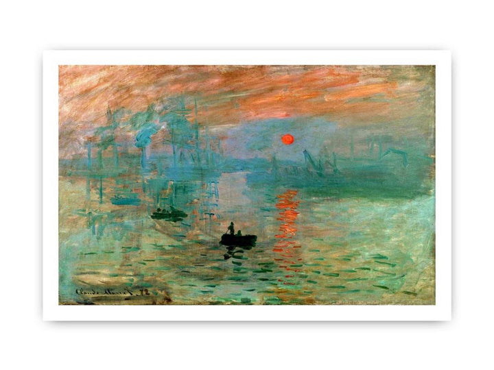 Impression Sunrise by Monet