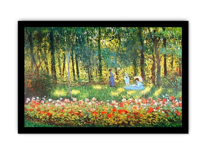 The Artists Family In The Garden
