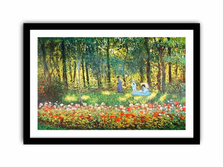 The Artists Family In The Garden