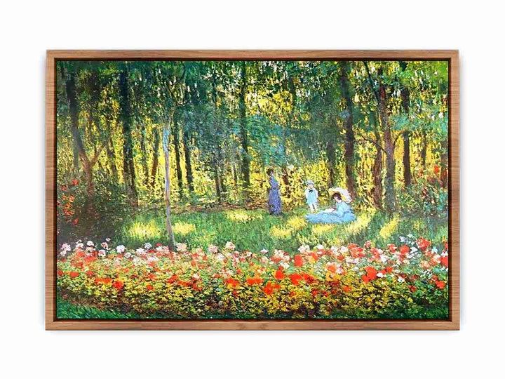 The Artists Family In The Garden