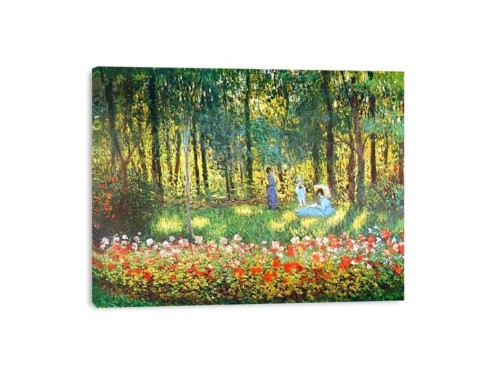 The Artists Family In The Garden