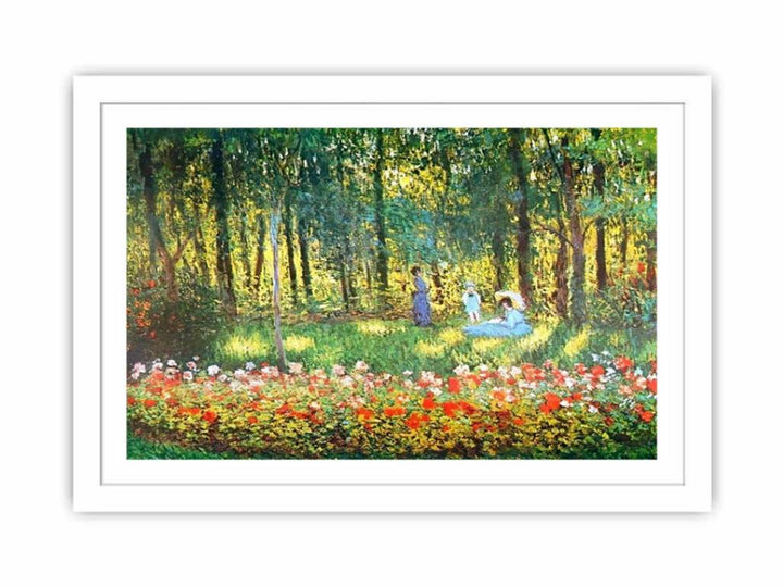 The Artists Family In The Garden