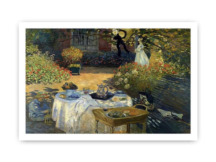 The Luncheon (Monet's Garden At Argenteuil)